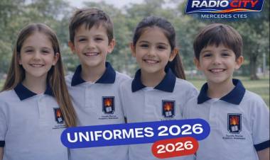 Mercedes : Presentan la nueva chomba institucional de la Escuela Normal