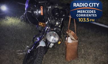 Mercedes: policía herido tras chocar con un carpincho en Ruta 119