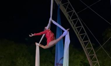 Mercedes: el Anfiteatro Julián Zini fue escenario de una llamativa demostración de acrotelas