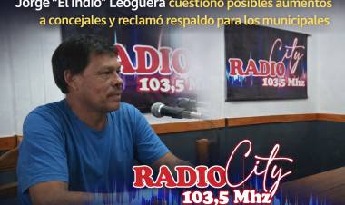 Mercedes: “El Indio” Leoguera cuestionó posibles aumentos a concejales y pidió respaldo para los municipales