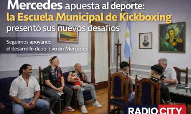 Mercedes : la Escuela Municipal de Kickboxing presentó sus nuevos desafíos