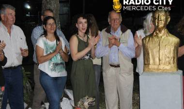 Mercedes: inauguraron la plazoleta “Carmelo Giudicce” en el barrio Centenario