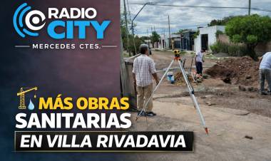 Mercedes avanza con nuevas obras cloacales en Villa Rivadavia