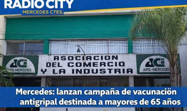Mercedes: lanzan la campaña de vacunación antigripal destinada a mayores de 65 años