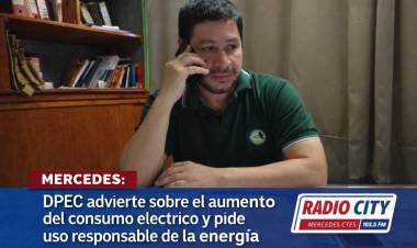 Mercedes: desde la DPEC advierten sobre el alto consumo eléctrico en verano y piden uso responsable de la energía