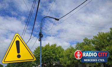 MERCEDES: el Municipio intimó a empresas por cables peligrosos en la vía pública