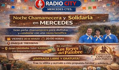 MERCEDES: gran peña chamamecera para disfrutar y ayudar