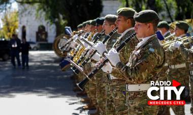 Mercedes celebró el Día del Himno con un concierto de la Banda Militar