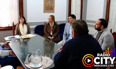 El Banco de Corrientes y el Municipio analizaron nuevas acciones para Mercedes