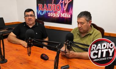 Mercedes: Radio City saludó a Alejandro Meda y Juan Alberto Ávalos en el Día del Periodista