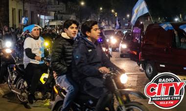 Mercedes: un operativo que terminó limitando una celebración popular