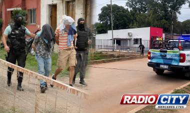 Mercedes: fuerte operativo policial por el robo a una mueblería dejó varios detenidos