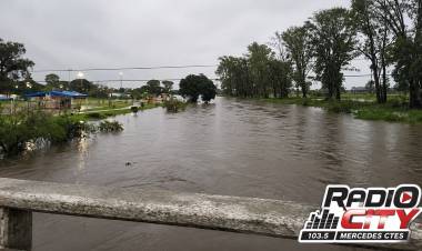 Mercedes, en el centro de Corrientes, se mantiene en alerta ante el avance del fenómeno El Niño