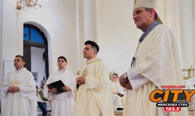 Mercedes celebra con alegría la ordenación sacerdotal del Padre Guillermo Josué Cañete