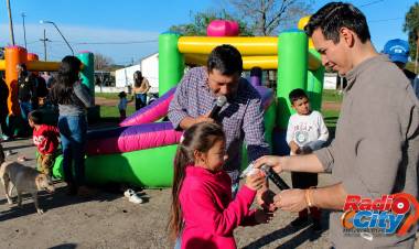 Mercedes: una multitud disfrutó de "La Juveneta" en el barrio San Pedro por el Día del Niño
