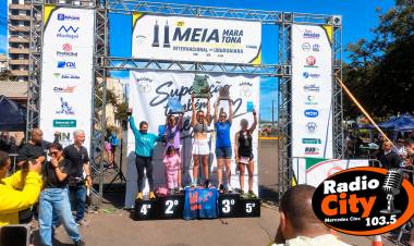Orgullo mercedeño: Madeleine Bordón se consagró campeona absoluta de la Media Maratón Internacional de Uruguaiana