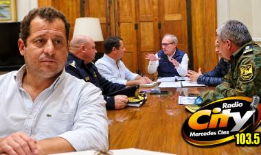 Mercedes: Carlos Roldán se reunió con funcionarios provinciales por la preocupación de los ganaderos ante el abigeato