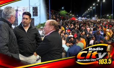 Mercedes celebró el Día de la Madre con una multitudinaria fiesta de música, danza y emoción
