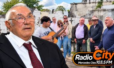 Mercedes recordó a Carlos “El Burro” Cerimele, un referente del chamamé y la cultura popular