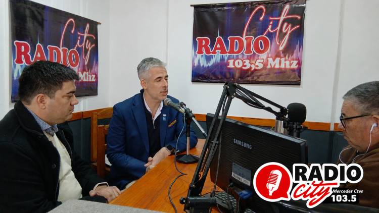 Mercedes: El gobernador del Distrito 4845 de Rotary visitó Radio City y dialogó sobre los proyectos de la institución