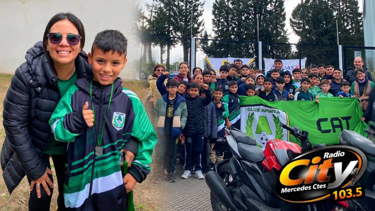Mercedes : Apinta volvió a la Fiesta Nacional del Fútbol Infantil y tuvo una destacada participación