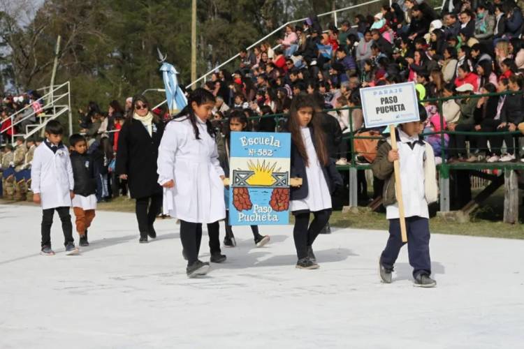 05 de Julio: En su día, las Escuelas rurales dicen presente en el aniversario de Mercedes