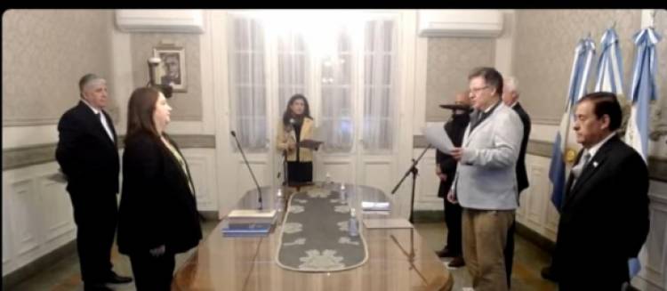 Simy Beatriz Benasayag: Juro como Juez de Garantías de Mercedes.