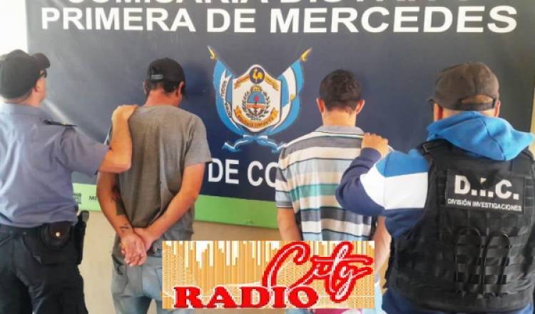 Dos detenidos por un robo en Mercedes