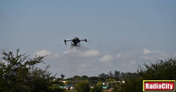 Mercedes : Siembra De Pasturas Invernales Con Drones En La Escuela Agrotécnica