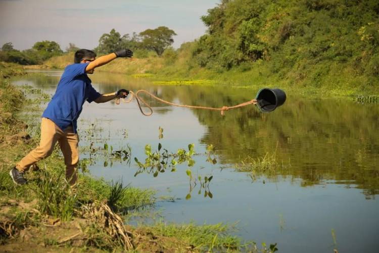 Mercedes : Analizan el agua del arroyo Las Garzas y el ARROYO GOMEZ sigue esperando