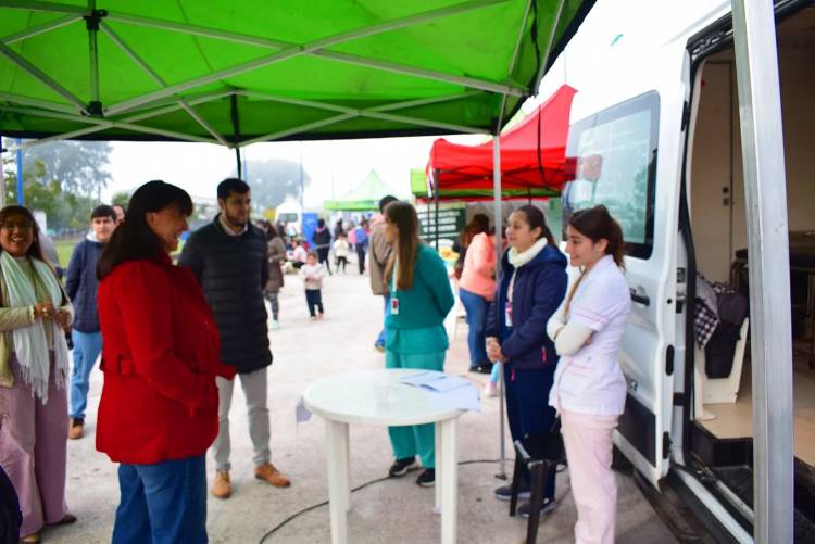 Mas de 400 atenciones en el operativo de salud en Mercedes