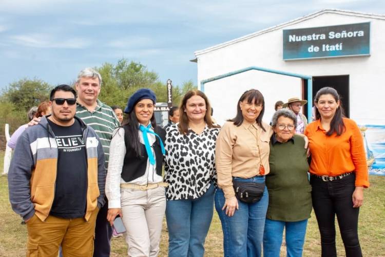Mercedes : Celebración de fe en paraje Paiubre Chico