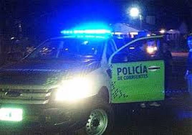 Mercedes : Accidente en San Martin y Sarmiento , Un motociclista resulto con fractura
