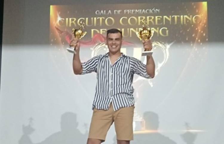 Orgullo mercedeño: Joaquín Alegre brilló en el Circuito Correntino de Running 2025