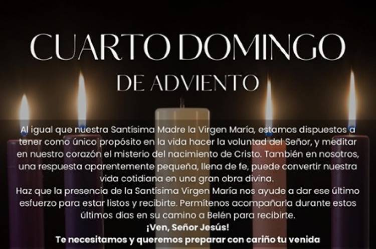 Cuarto Domingo de Adviento: tiempo de espera, fe y compromiso