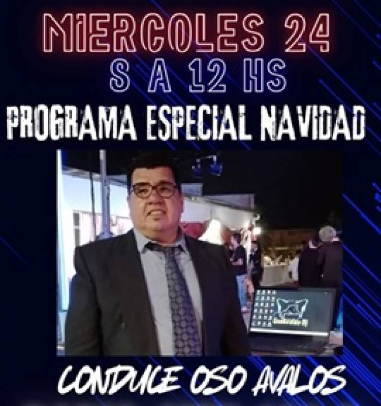 Radio City prepara un Programa Especial de Navidad con sorteos, música y saludos en vivo