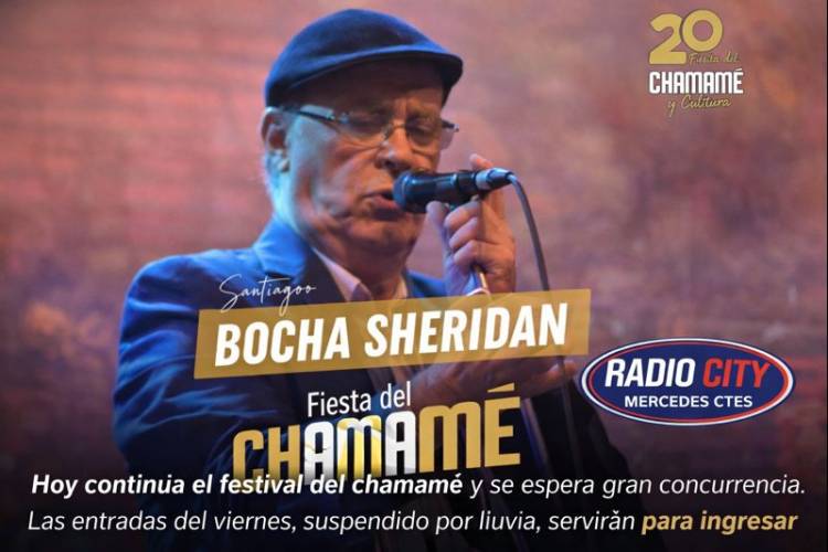 Con la voz de Bocha Sheridan, el chamamé vuelve a latir fuerte en Mercedes