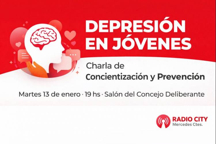 Mercedes : Charla de concientización y prevención sobre la depresión en jóvenes
