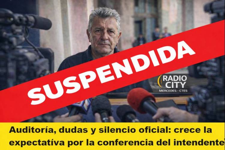 La conferencia que nunca fue: el Municipio cambió el anuncio por un comunicado