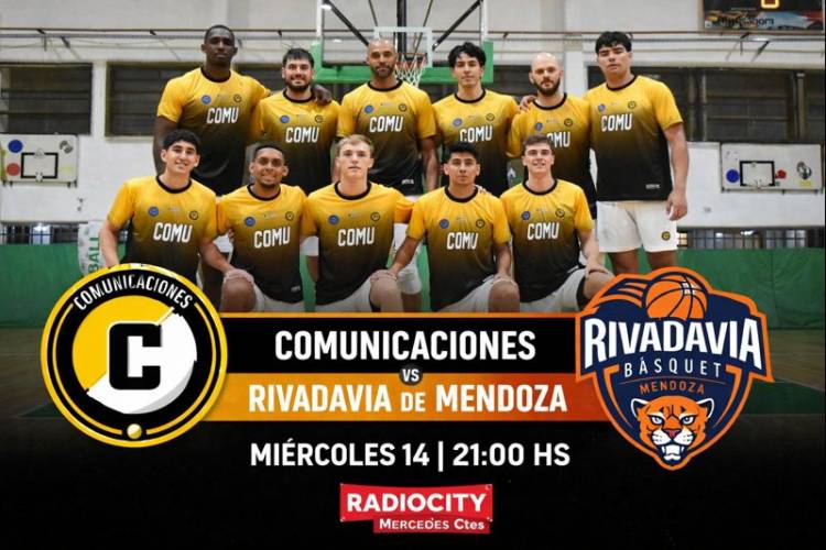 Mercedes : Comunicaciones vuelve a casa ante Rivadavia de Mendoza