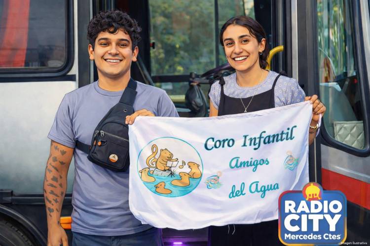 El Coro Infantil “Niños Amigos del Agua” viajó a Corrientes para participar del Festival Nacional del Chamamé