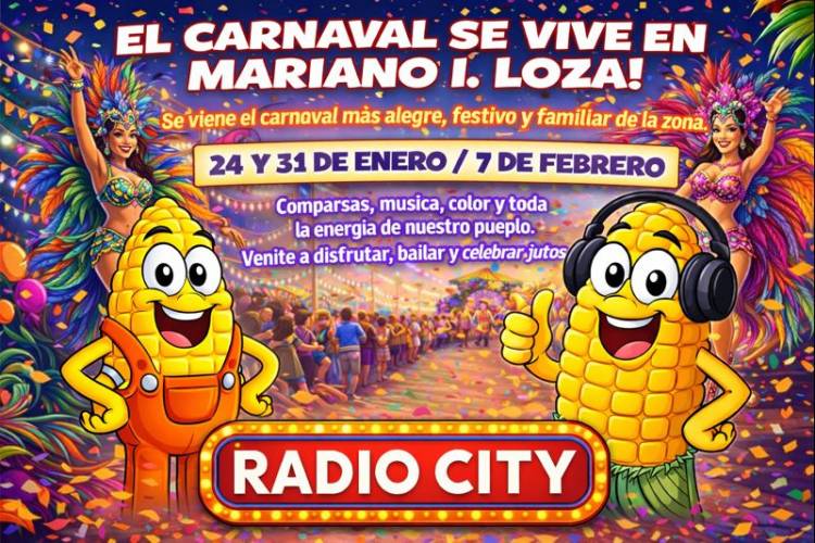 El carnaval se vive a pleno en Mariano I. Loza