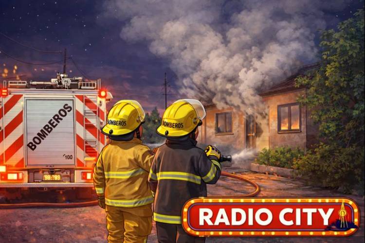 Mercedes : Principio de incendio en una vivienda sobre calle Sargento Cabral