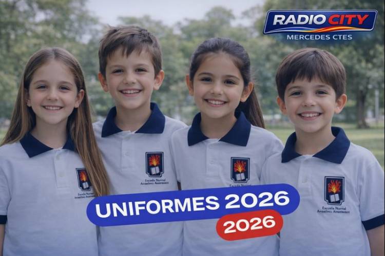 Mercedes : Presentan la nueva chomba institucional de la Escuela Normal