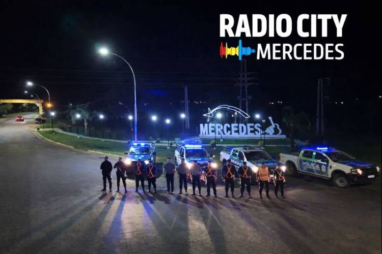 Refuerzan la seguridad para las noches de Carnaval en Mercedes