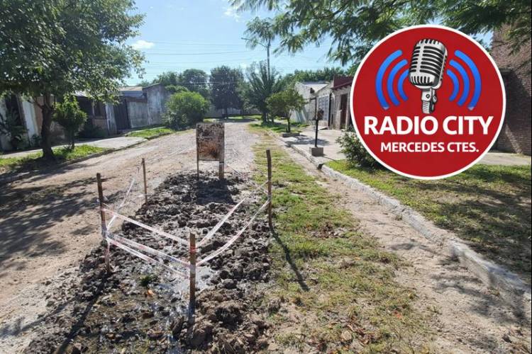 Mercedes: vecina denunció falta de respuestas de Aguas de Corrientes y expuso su reclamo en Radio City