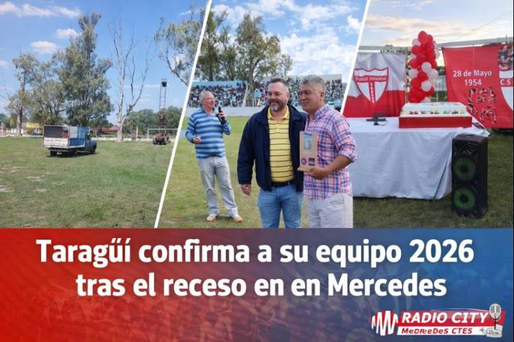 Mercedes: Tarola González será el DT de Primera en Taragüi