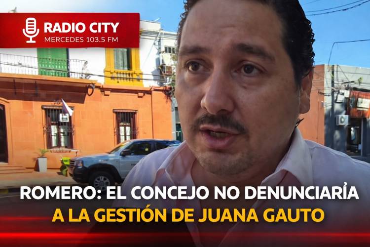 Mercedes: “Moncho” Romero adelantó que el Concejo no denunciaría a la gestión anterior