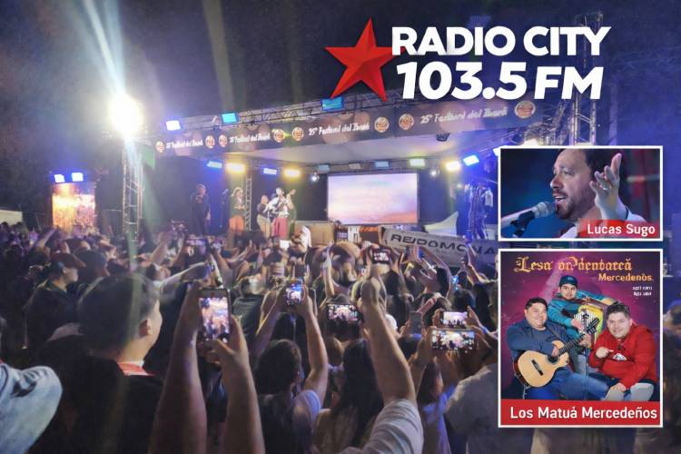 Mercedes y el “Zapa y Zapa”: el Festival del Iberá arrancó con una multitud en Apinta