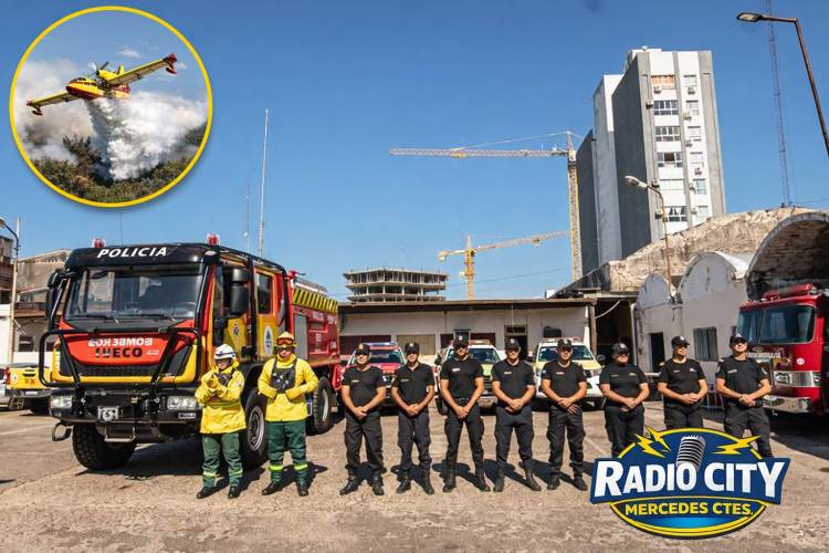 Mercedes: la ciudad que alberga un avión hidrante clave en el combate contra los incendios en Corrientes
